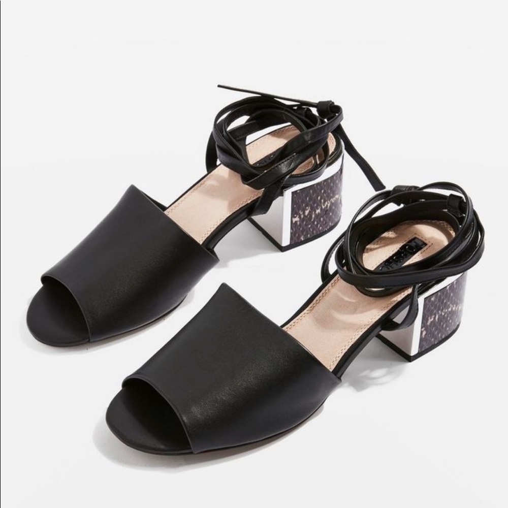 3 for $20 🌟Topshop Neeve metal caged heel sandals